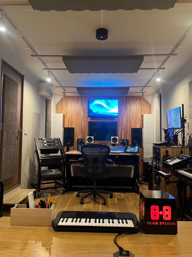 兵庫県姫路市のレコーディングルーム防音工事、スタジオ防音工事、ピアノ防音室