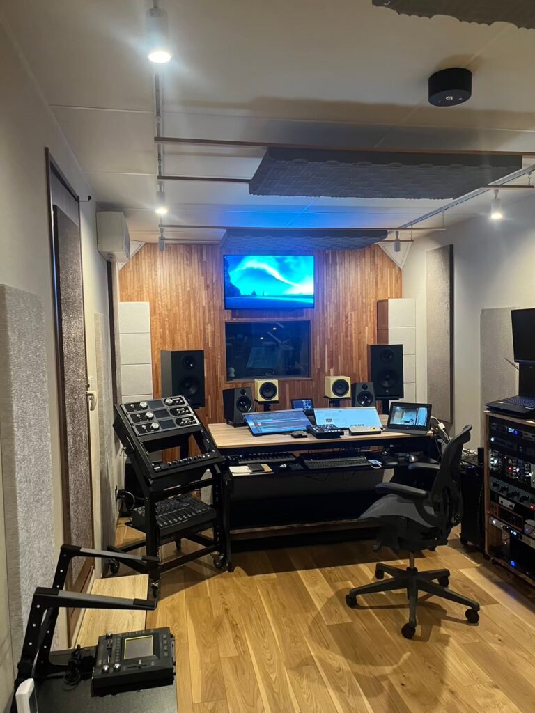 兵庫県姫路市のレコーディングルーム防音工事、スタジオ防音工事、ピアノ防音室